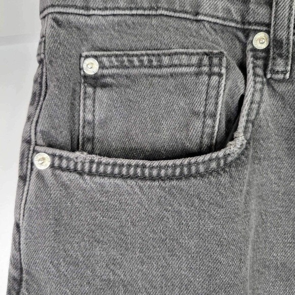 BDG Urban Outfitters Flare Jeans Womens Size 32 Distressed Bootcut Faded Black - Picture 5 of 11